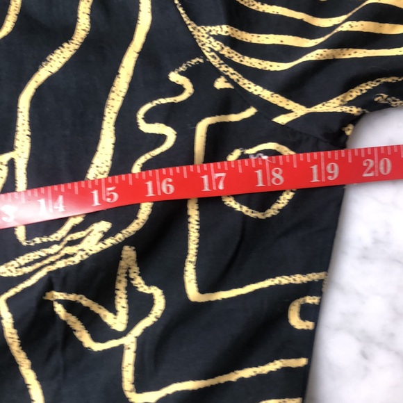 BEL KAZAN Stylish Black and Yellow Jumpsuit Size M - Picture 7 of 13